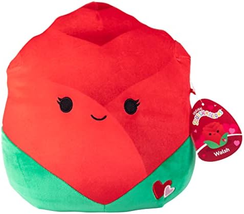 Squishmallows Original 10-Inch Walsh The Flower - Official Jazwares Easter Plush - Collectible Soft Squishy Stuffed Animal Toy - Add to Your Squad - Gift for Kids, Girls & Boys