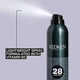 Redken Extra Hold Hairspray, Provides Long-Lasting Anti-Frizz Protection, Anti-Humidity Spray, For All Hair Types, No Residue or Flaking, Control Hairspray Control Addict, 10.5 oz.