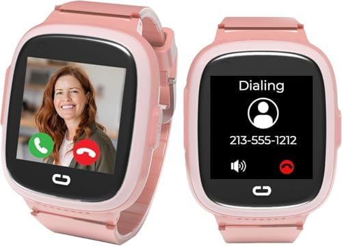 Kids Watch with GPS tracker | SOS Safety Alerts | Two-Way Calling & Texting | Kids Tracking Watch | School Mode | No Social Media | Smart Watch | Advance Parental Controls