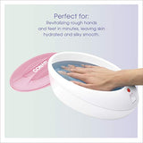 True Glow by Conair Thermal Paraffin Spa Moisturizing Wax Treatment, Includes 1lb. Paraffin Wax, Pink