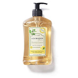 A LA MAISON Liquid Soap, Provence Lemon - Uses: Hand and Body, Triple Milled, Essential Oils, Biodegradable, Plant Based, Vegan, Cruelty-Free, Alcohol & Paraben Free (16.9 oz, 3 Pack)