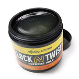 AllDay Locks Lock N Twist | Locking Gel, Re-Twist Locks, Supreme Hold | Smooths & Tames Frizz, Flake Free, Soft Finish | 15 Oz