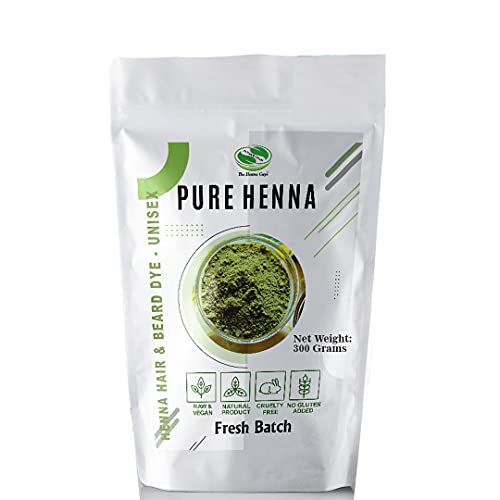 300 Grams - 100% Pure Henna Powder For Hair Dye - Red Henna Hair Color, Best Red Henna For Hair - The Henna Guys