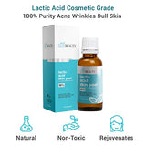 LACTIC Acid 90% Skin Chemical Peel- Alpha Hydroxy (AHA) For Acne, Skin Brightening, Wrinkles, Dry Skin, Age Spots, Uneven Skin Tone, Melasma & More (from Skin Beauty Solutions) -8oz/240ml