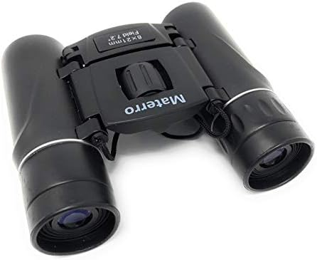 High-Powered 8x21 Compact Binoculars for Adults and Kids, Waterproof, Durable, Folds to Fit in Your Pocket