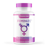 FEMINIZE Transcend HRT Pills for Estrogen - Potent HRT Estrogen Complex - Big Breats Soft Skin Feminizer - Made for Trans Women Transgender Ladyboy LGBT