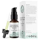 Hyaluronic Acid Face Serum - Hydrating Anti Wrinkle Anti Aging Facial Serum - With Vitamin C and E, Green Tea, Jojoba Oil - Natural and Organic - 1 Oz by Foxbrim Naturals