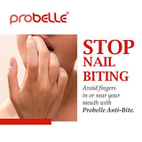 Probelle Anti-Bite, Nail Biting Treatment for Kids & Adults to Quit habit, No Bite Nail Polish Deterrent, Thumb Guard & Prevents Finger Sucking, Bitter Taste Nail Care, For Ages 3+, 0.5 fl oz (15 ml)