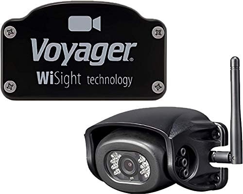 Voyager WVH100 Digital Wireless WiSight RV BackUp Observation Camera with Built-In Microphone for Pre-Wired Vehicles (Renewed)