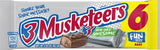 Mars Chocolate 3 Musketeers Fun Size Chocolate, 6 ct