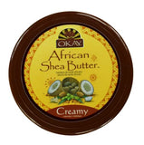 OKAY AFRICAN SHEA BUTTER CREAMY SMOOTH 8oz/227gr