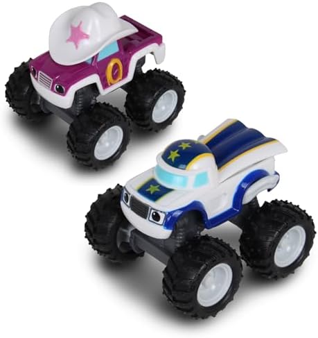 NKOK Blaze and The Monster Machines (Free-Wheel) 2PK Darington & Starla
