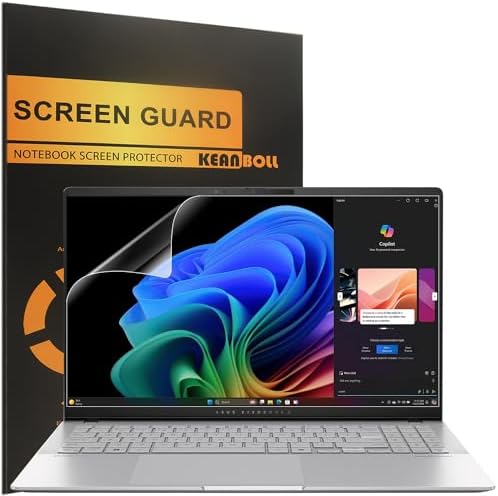KEANBOLL 3 Pack Anti Glare Screen Protector for ASUS Vivobook s 15/15/15X/Go 15 OLED, Vivobook Pro 15 OLED丨ASUS Zenbook 15 OLED丨ASUS Zenbook Pro 15 Flip丨ASUS TUF Gaming A15 / F15 (15.6 inch) -Matte