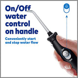 Waterpik Ultra Water Flosser, with 6 Tips, ADA Accepted, Black WP-112