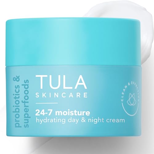 TULA Skin Care 24-7 Moisture Hydrating Day and Night - Ultra Nourishing Moisturizer for Face, Soothes Skin, Maintain Skin Balance & Improve Skin Smoothness