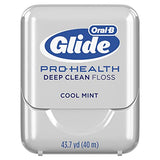 ORAL-B Glide Pro-Health Dental Floss, Deep Clean, Mint, 40m, Pack of 3