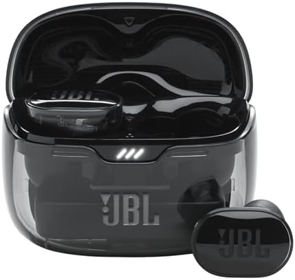 JBL Tune Buds - True Wireless with Active Noise Cancelling in-Ear Earbuds - Ghost Edition Black (Renewed)