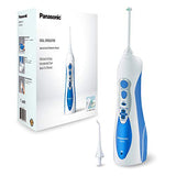 Panasonic Professional Water Flosser for Braces, 2-in-1 Cordless, Portable Oral Irrigator with Jet Nozzle & Tuft Brush, EW1213A, White