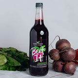 BEET IT Organic Beetroot Juice 750ml Bottles - Vegan - Picked and Pressed - No Added Sugar (Pack of 6)