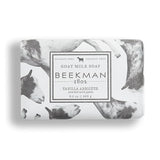 Beekman 1802 Goat Milk Body Soap Bar, Vanilla Absolute - Scented - 9 oz - Nourishes, Moisturizes & Hydrates - 100% Vegetable Soap with Lactic Acid - Good for Sensitive Skin - Cruelty Free