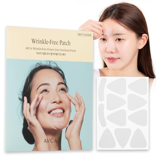 Wrinkle Repair Patches for Frown Lines Forehead Lines and Smile-Line Patches - Korean Skin Care, The Anti Wrinkle Patch Non invasive Wrinkle Smoothers for Face Wrinkles 55p