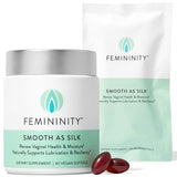 Femininity Smooth as Silk 60-Day Refill for Vaginal Dryness (120 Softgels) – Sea Buckthorn Oil with 365mg Omega 7 + Omega 3 and Omega 9