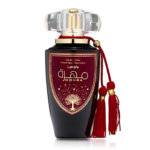 Lattafa Mohra for Unisex Eau de Parfum Spray, 3.4 Ounce / 100 ml