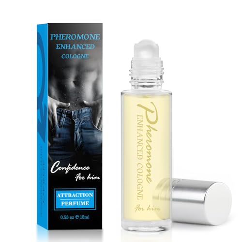 Pheromone Cologne for Men to Attract Women - Long-Lasting Scen Cologne for Men - Enhanced Confidence & Attraction Pheromone Infused Perfume for Men - Pheromone Mens Cologne - 15 mL