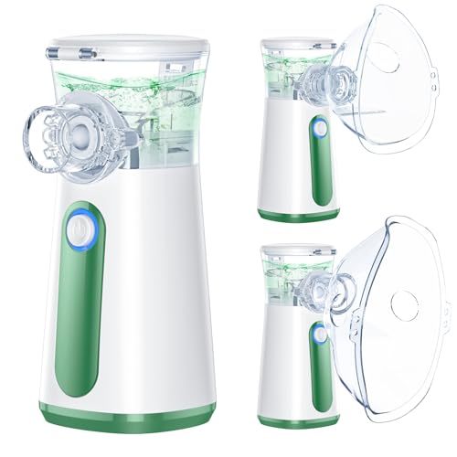 Nebulizer, Portable Nebulizer for Adults and Kids, Nebulizer for Home use, Quiet Baby & Adult Nebulizer