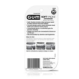 GUM - 6505R Soft-Picks Advanced Dental Picks, 90 Count