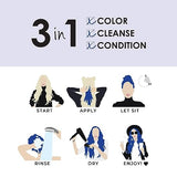 Keracolor Clenditioner BLUE Hair Dye - Semi Permanent Hair Color Depositing Conditioner, Cruelty-free, 12 Fl. Oz.