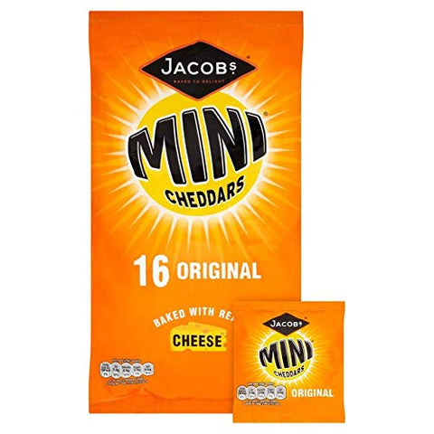 Jacob's Mini Cheddars 25g x - 16 per pack