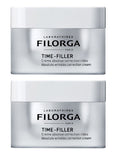 FILORGA Laboratoires Filorga Paris Time-Filler Wrinkle Correction Cream 2 x 50mL (2 Pack)