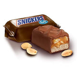 Snicker Fun Size Candy Bars - Rich Milk Chocolate with Creamy Caramel Center - 50 Individually Wrapped Pieces (2 Pounds)