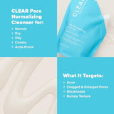 Paula's Choice CLEAR Pore Normalizing Cleanser Refill Pouch, Salicylic Acid Daily Face Wash for Acne, Blackheads, Large Pores & Redness, 12 Fl Oz