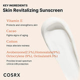 COSRX Daily SPF 50 Vitamin E Sunscreen - UVA/UVB Protection, Lightweight, No White Cast, Semi Matte Finish, Sebum Balancing, Reef Friendly