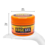 AllDay Locks Edge Gel | Extreme Hold Edge Control Gel | No Flaking, Itching, or Split Ends | Long Lasting Style for Braids, Locks, Twists, Cornrows | 10 oz