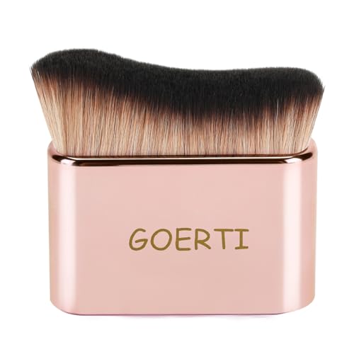 Self Tanner Brush, Kabuki Brush for Body, Professional Body Makeup Brush for Flawless Leg Makeup, Bronzer Shimmer Glow Blend Brush, High Density Foundation Brush Makeup Brush for Cream