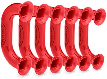(6 Pack - Red) Toobaloo Auditory Feedback Phone – Accelerate Reading Fluency, Comprehension and Pronunciation with a Reading Phone.