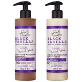 Carol's Daughter Black Vanilla Sulfate Free Shampoo and Conditioner Set for Curly, Wavy or Natural Hair, Moisturizing Hair Care for Dry, Damaged Hair, 1 Kit