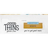 Good Thins Sesame Rice Snacks Gluten Free Crackers, 6-3.5 oz Boxes