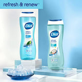 Dial Body Wash, Refresh & Renew Spring Water, 23 fl oz (Pack of 3)