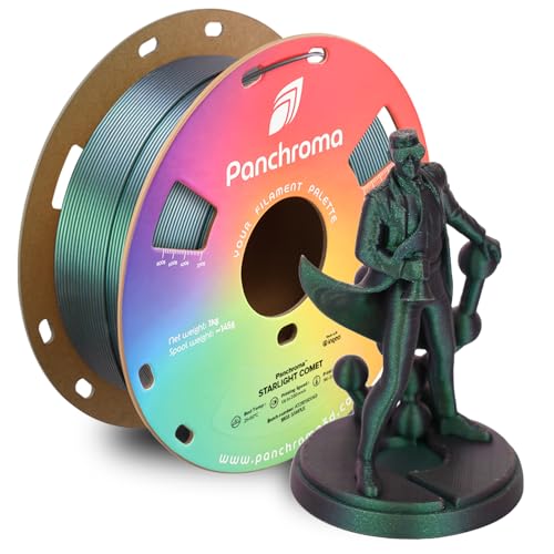 Polymaker Panchroma PLA Filament, Starlight Comet 1.75mm 3D Printing Filament, 3D Printer PLA Filament, Fit Most FDM 3D Printers, 1kg Spool (2.2lbs)
