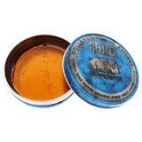 REUZEL Blue Pomade, Strong Hold, Water Soluble, Vanilla Wood, 4 Oz