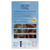 Clairol Nice'n Easy Permanent Hair Dye, 5W Medium Mocha Brown Hair Color, Pack of 3