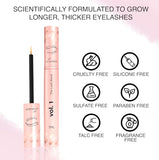 LIALSON Eyelash Growth Serum - Lash Serum for Thickness, Stronger, Healthier Lashes - Premium Eye Lash Serum Growth - Vegan & Cruelty Free - Lash Growth Serum (3 ML) - 2 Month Supply - USA - Women Owned