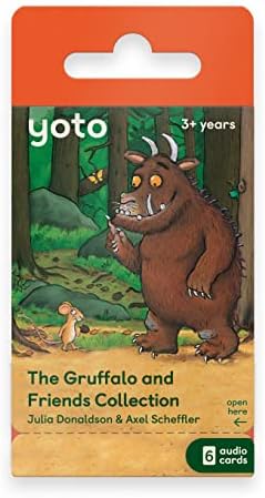 Yoto Gruffalo & Friends Collection by Julia Donaldson – 6 Kids Audio Cards for Use with Player & Mini All-in-1 Audio Device, Screen-Free Listening with Playtime Bedtime & Travel Stories, Ages 3+