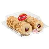 Sugar Free Cookies by Stern’s Bakery | [10 Count] Strawberry Filled Linzer Tart Cookies | Sugar Free Cookies and Snacks for Diabetics | Dietetic Shortbread Cookies | Low Carb Snacks for Adults