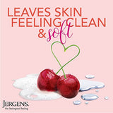 JERGENS Extra Moisturizing Hand Soap, Liquid Hand Soap Refill Cherry Almond Scent, Hand Wash For Dry Hands, 15 Ounces