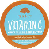 Tree Hut Vitamin C Shea Sugar Scrub And Body Lotion Set! Formulated With Certified Shea Butter, Vitamin C and Alpha Hydroxy Acid! That Leaves Skin Feeling Soft & Smooth! (Vitamin C Set),2 Piece Set